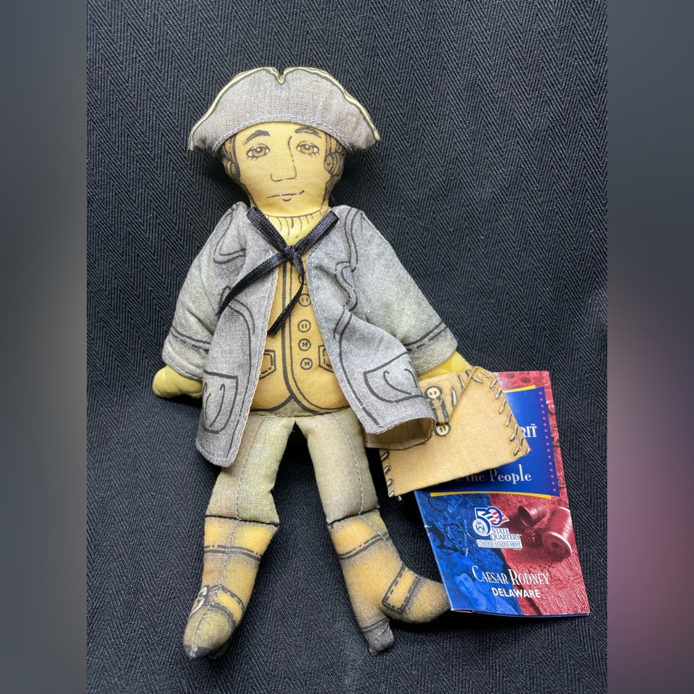 HALLMARK American Spirit “Caesar Rodney” Delaware Plush Doll